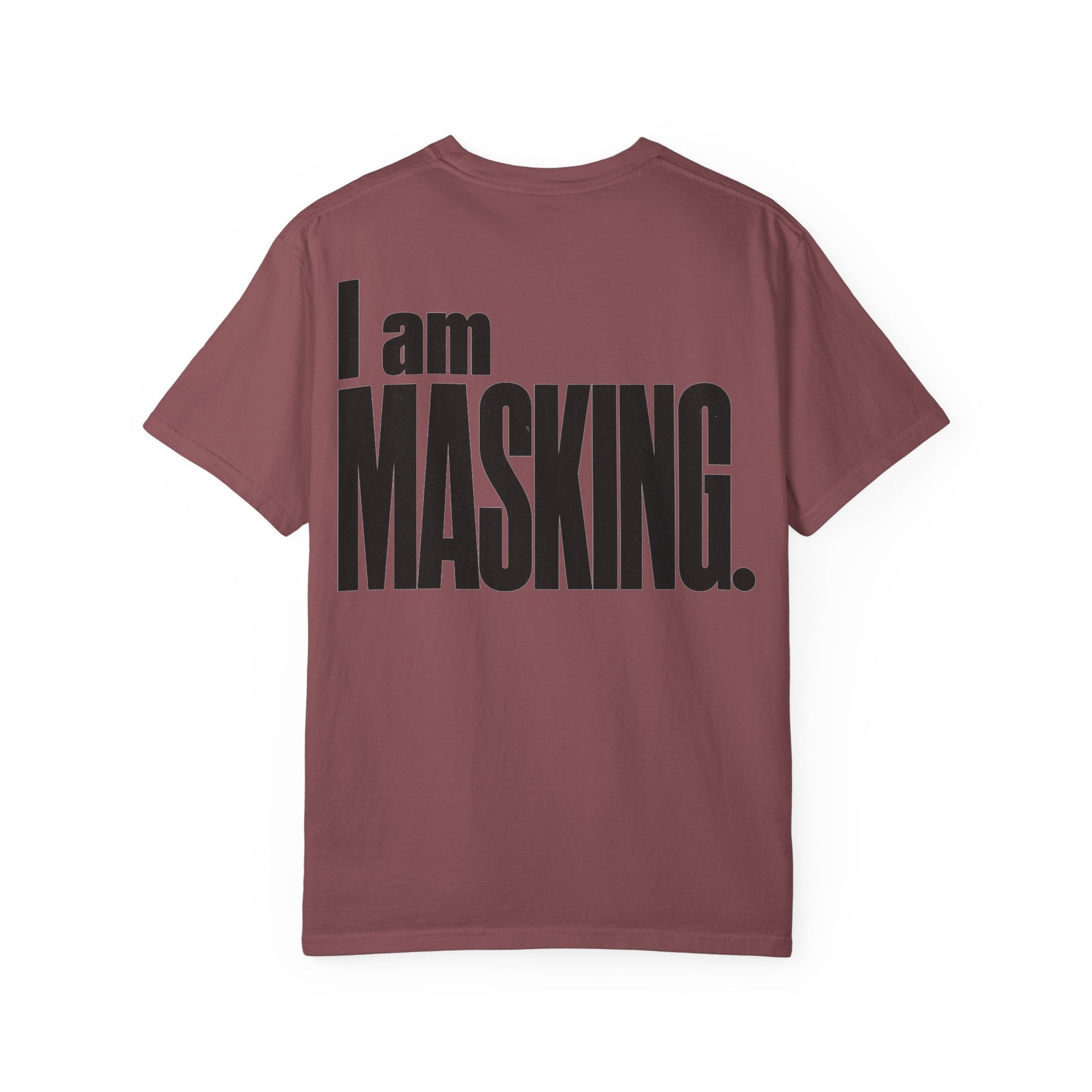 I Am MASKING Back Print Shirt – Neurodivergent Streetwear Tee image 7