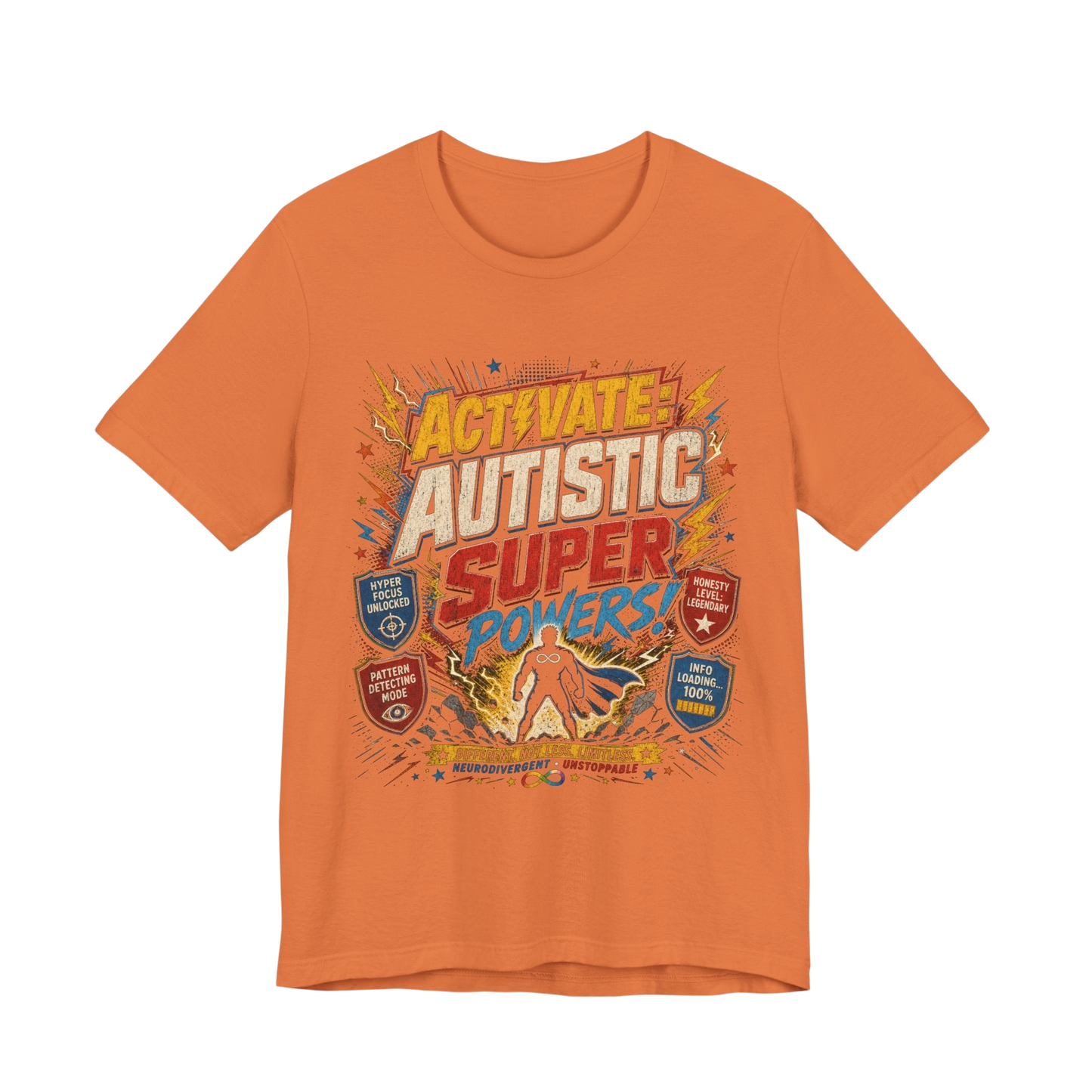 Autistic Superpowers T-Shirt image 2