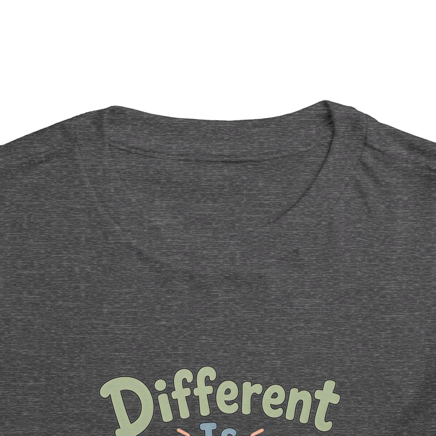Toddler Tee — "Different Is Amazing" Giraffe &amp; Zebra Diversity Kids Shirt image 35