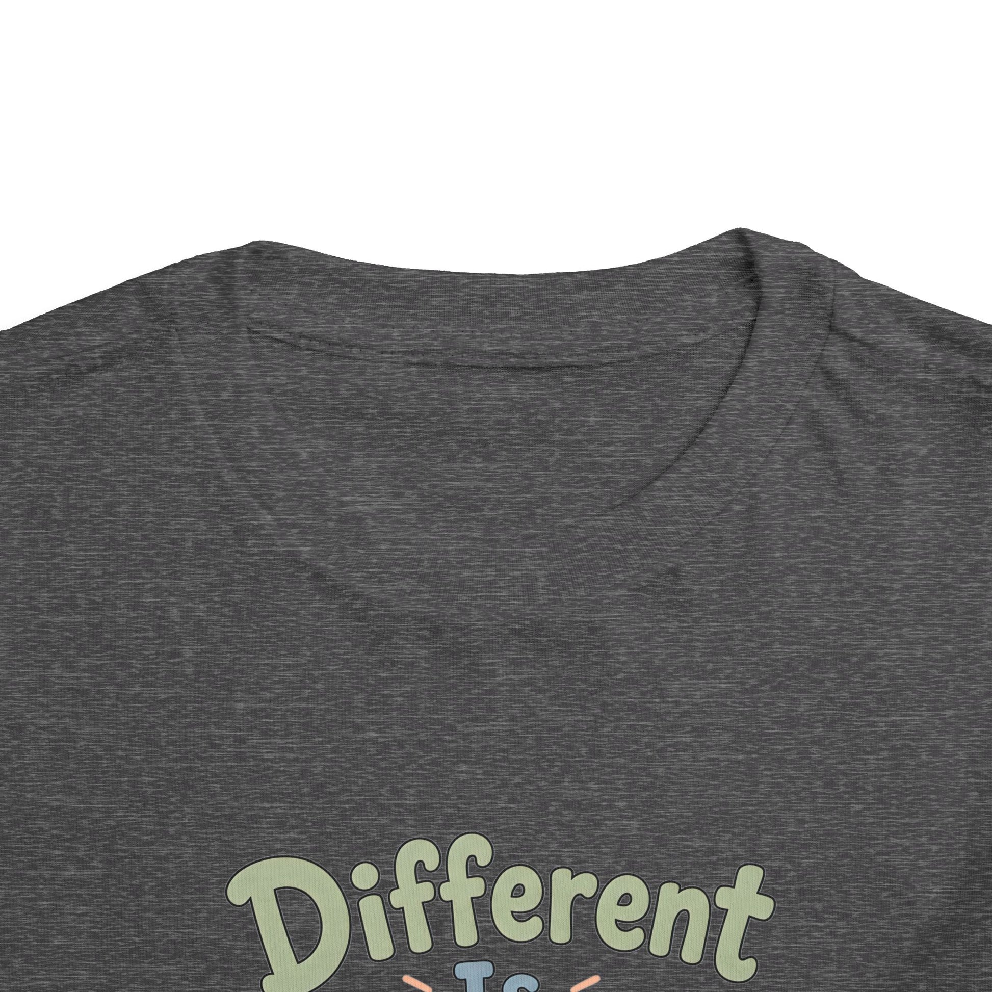 Toddler Tee — "Different Is Amazing" Giraffe &amp; Zebra Diversity Kids Shirt image 35