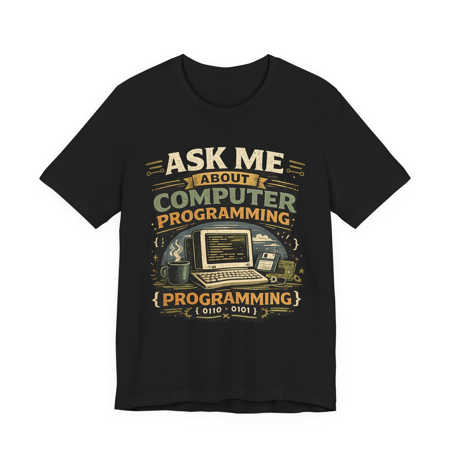 Ask Me About Computer Programming T-Shirt image