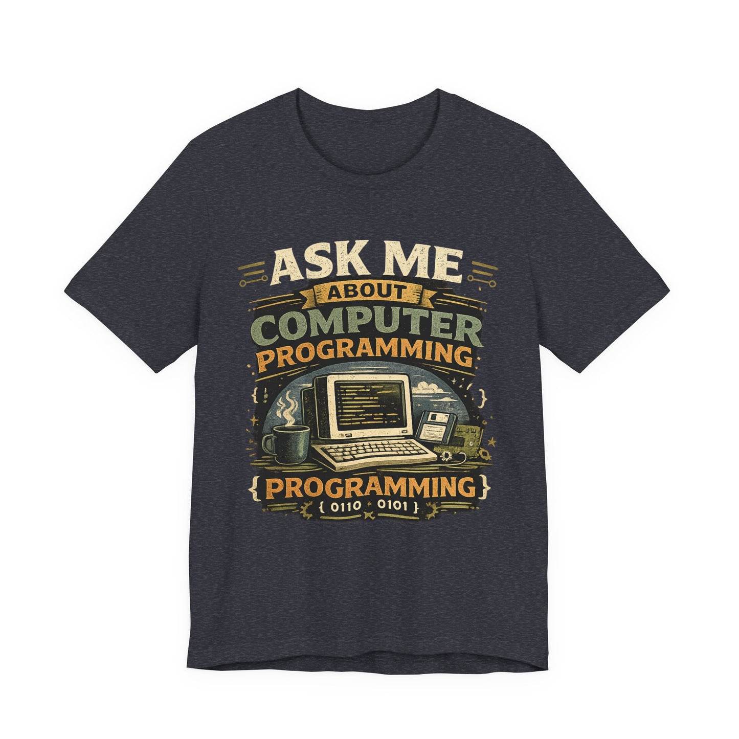 Ask Me About Computer Programming T-Shirt image