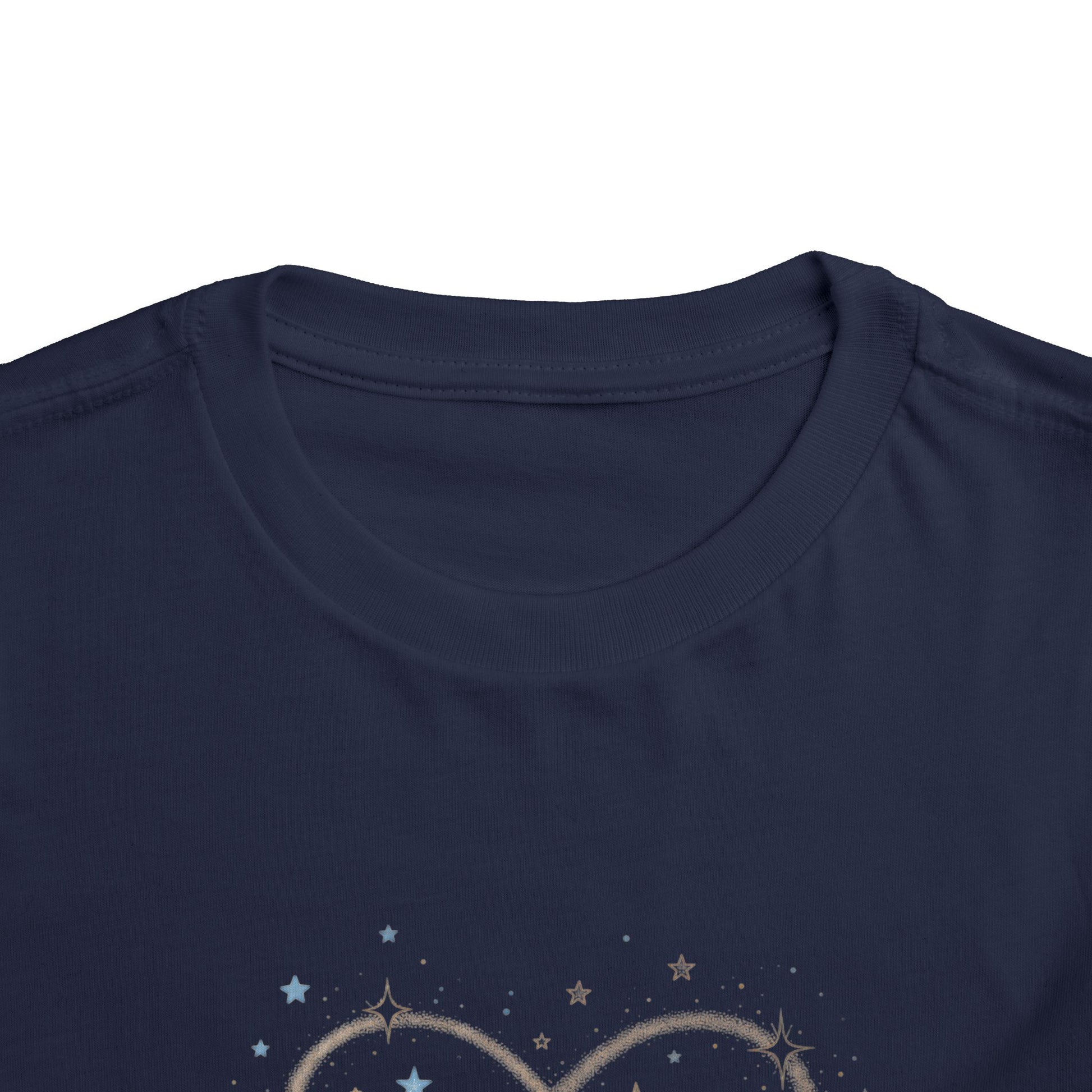 Toddler Tee — Little Fox Gazing at Stars Infinity Design image 3