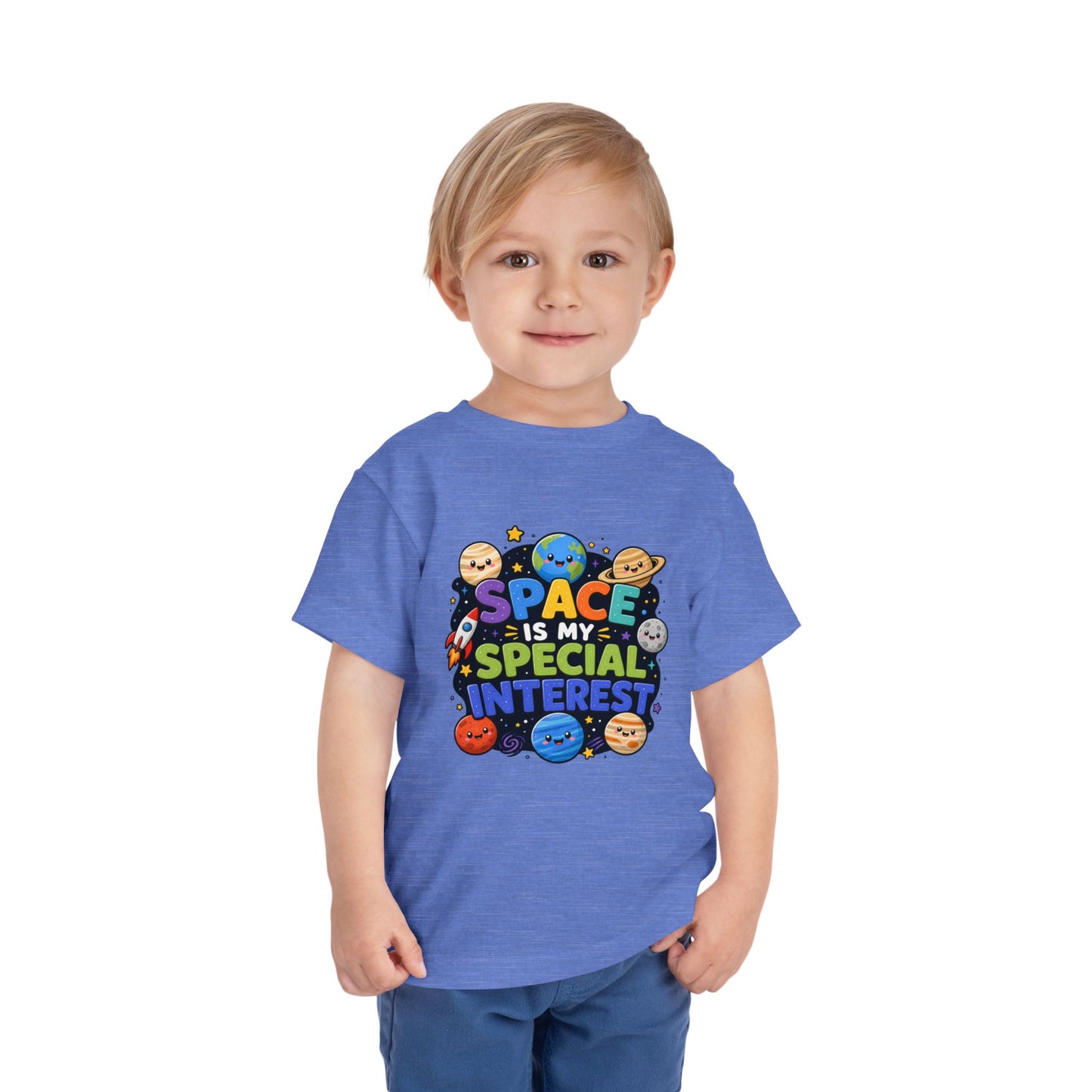 Kids' Space Tee — "Space Is My Special Interest" Toddler Shirt image 1