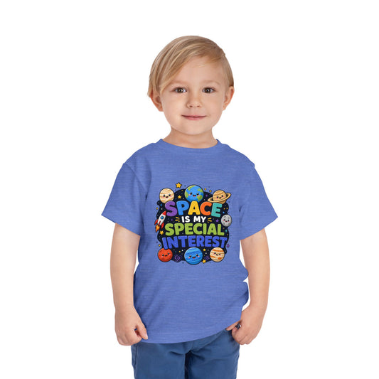 Kids' Space Tee — "Space Is My Special Interest" Toddler Shirt image 1
