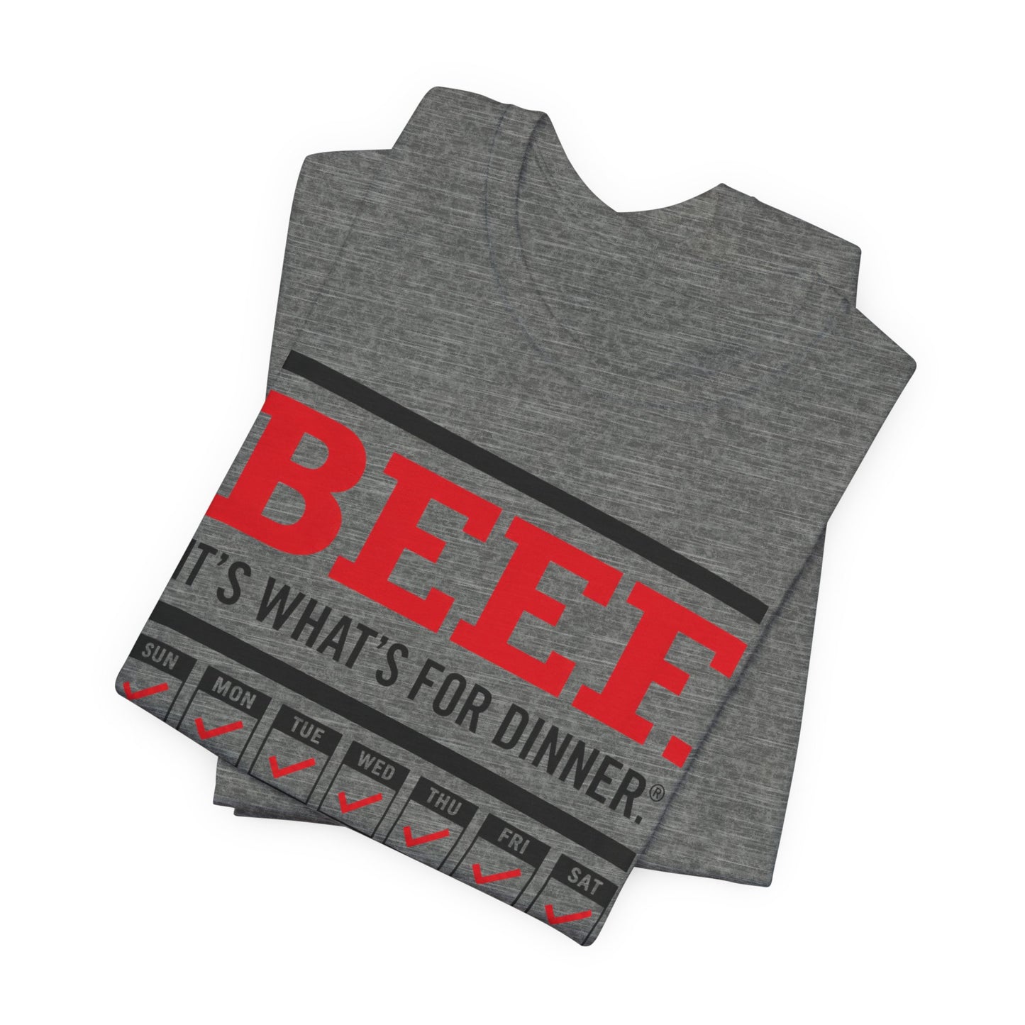 Beef It’s What’s for Dinner every day of the week - Seeking Routine - AuDHD - T‑Shirt image 6