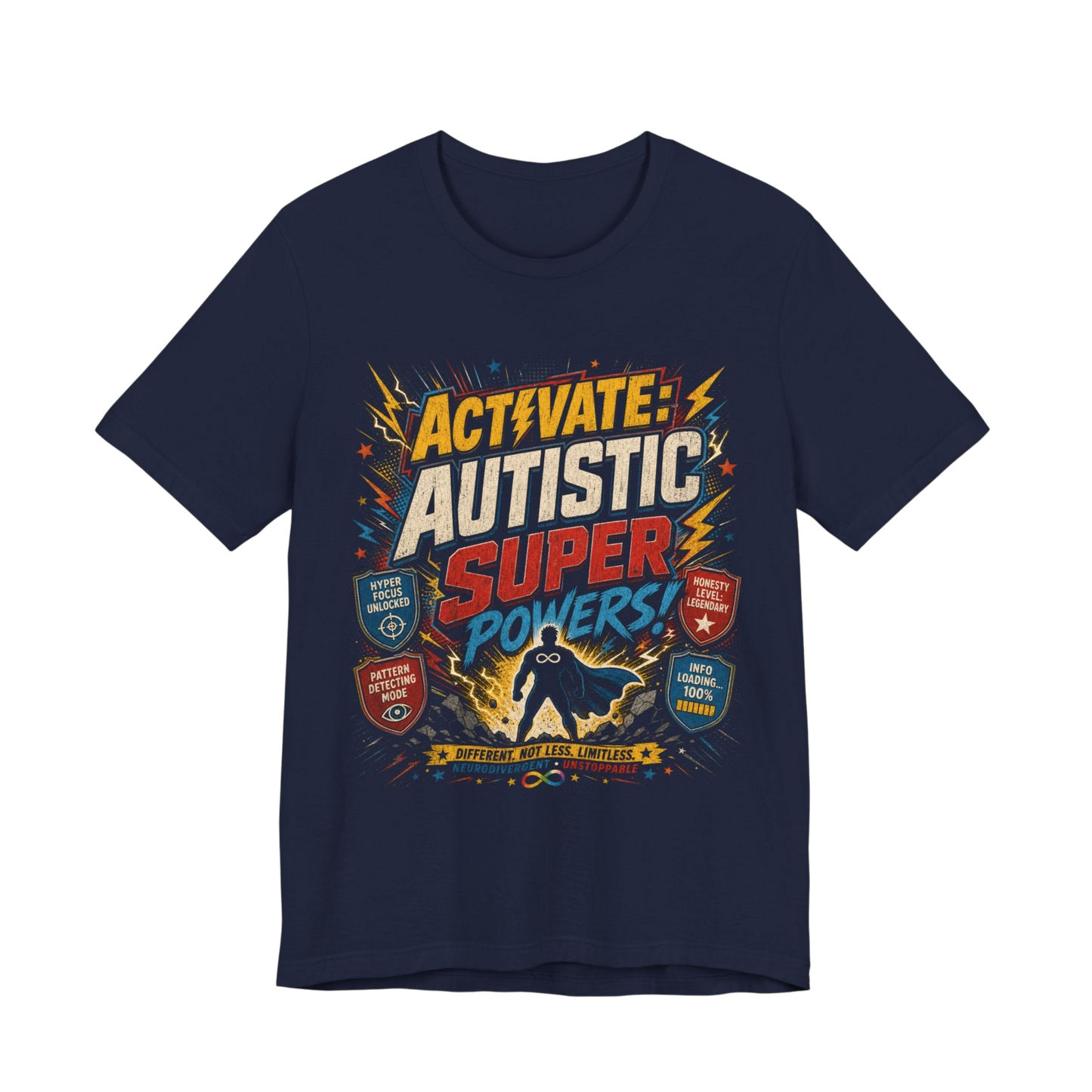 Autistic Superpowers T-Shirt image 10