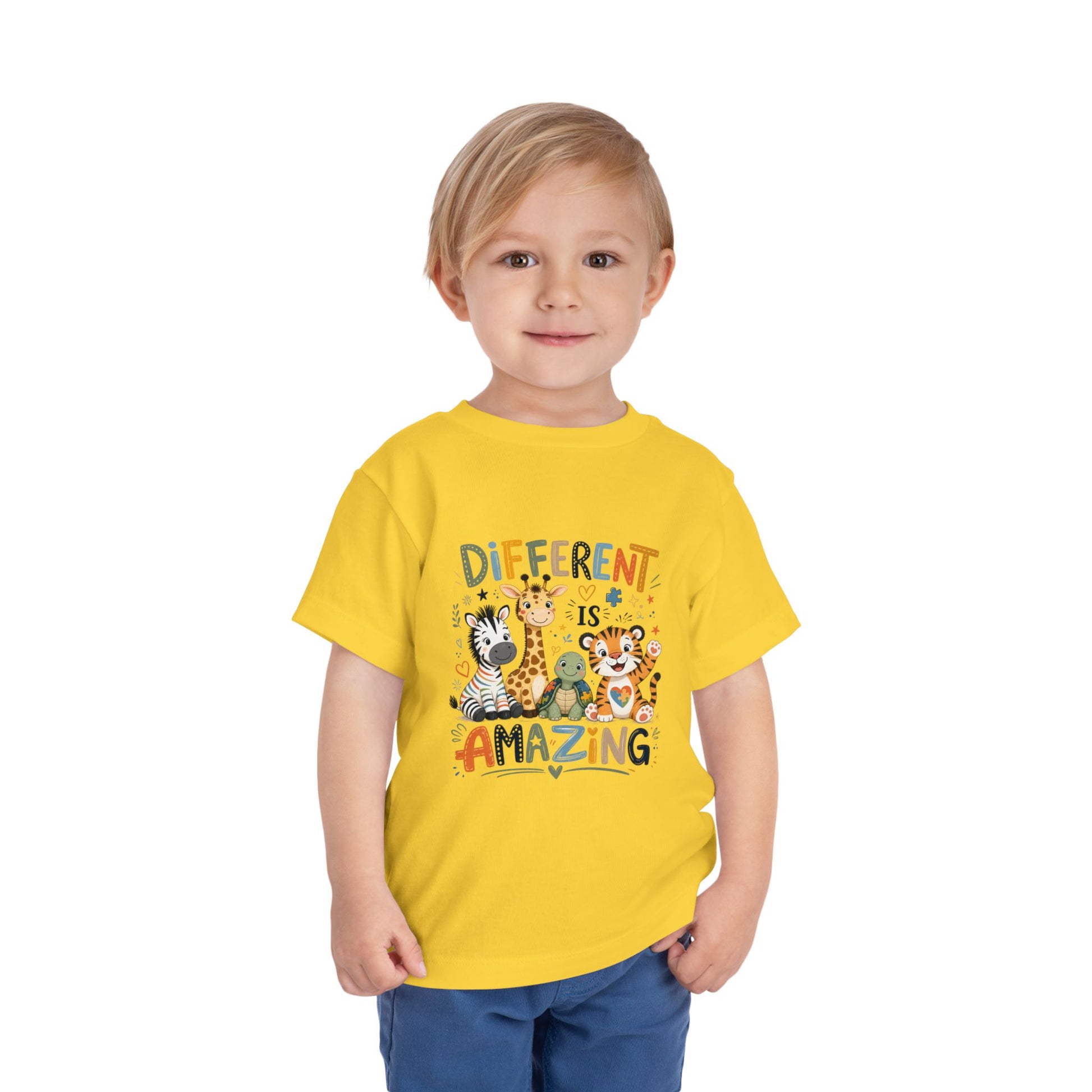 Different Is Amazing Toddler Shirt — Autism Awareness Kids Tee image 8