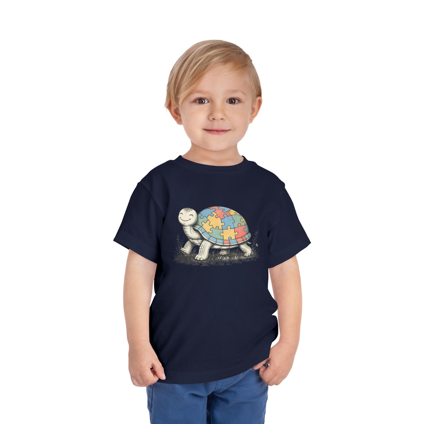 Autism Awareness Turtle Toddler Tee image 15