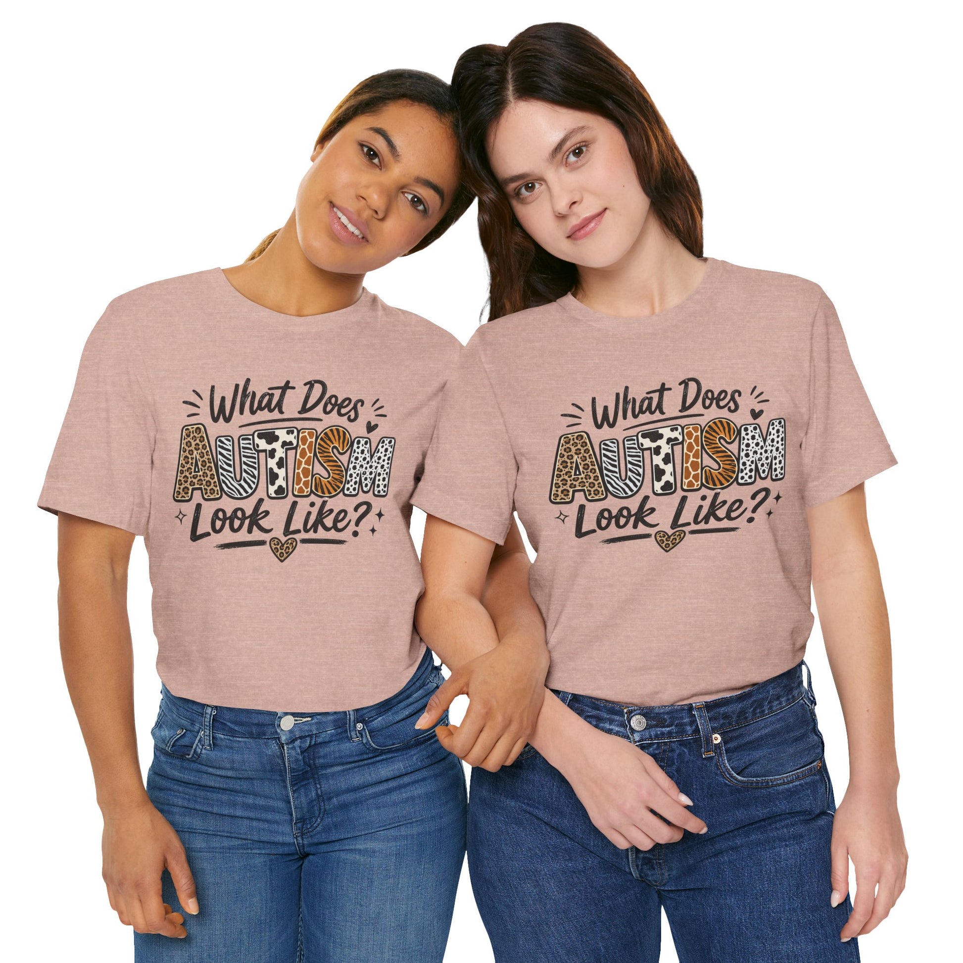 What Does Autism Look Like Shirt | Trendy Autism Awareness Tee image 8