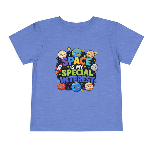 Kids' Space Tee — "Space Is My Special Interest" Toddler Shirt image 0