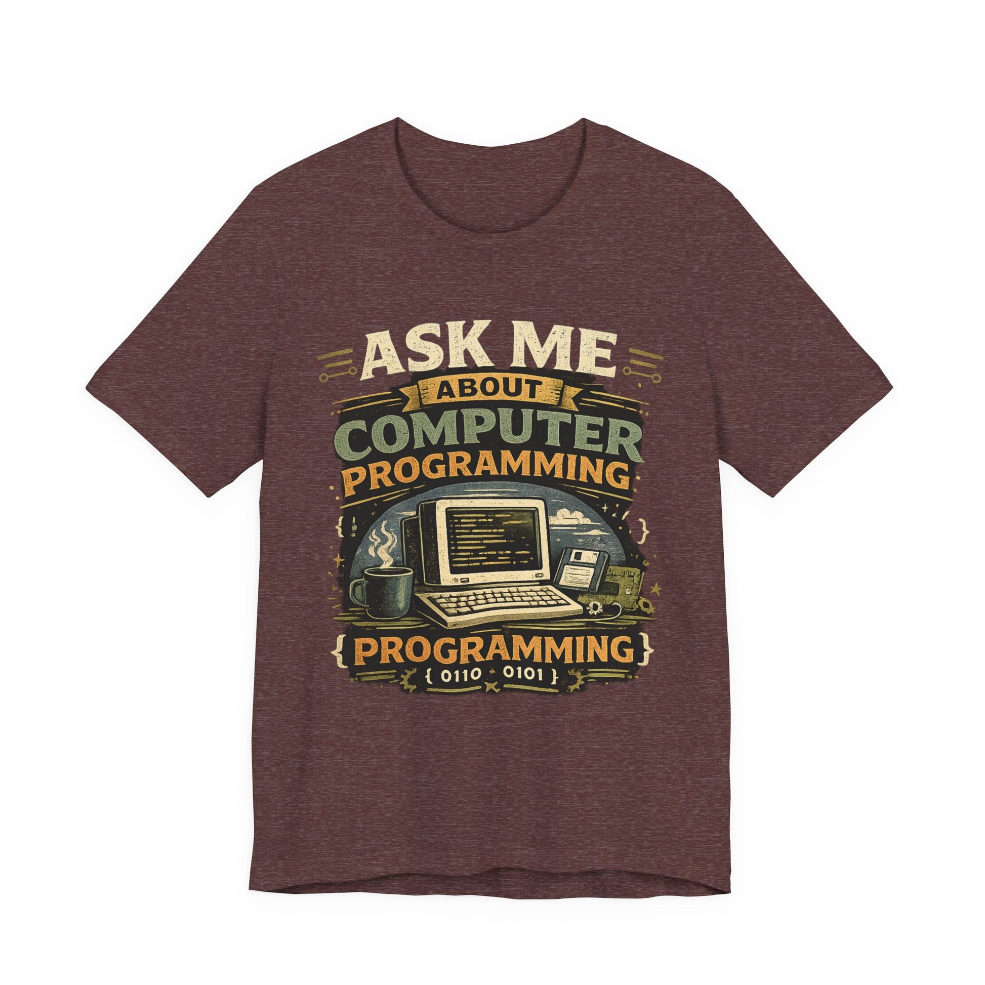 Ask Me About Computer Programming T-Shirt image