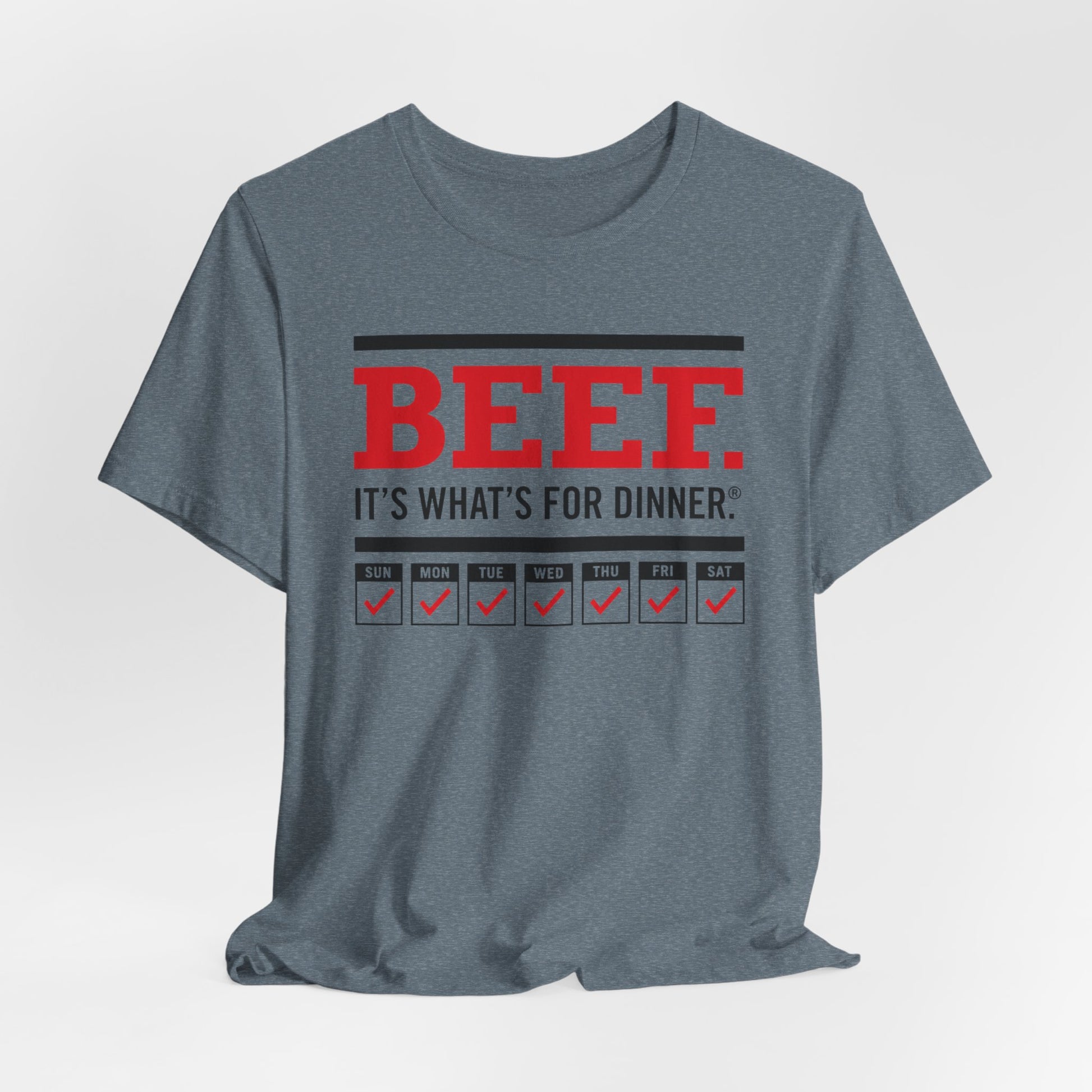 Beef It’s What’s for Dinner every day of the week - Seeking Routine - AuDHD - T‑Shirt image 15