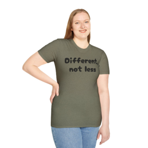 Different, Not Less T-Shirt — Autism Awareness Tee